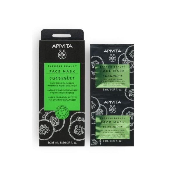 Apicita Express Beauty Mascarilla Facial Hidratante Intensiva 2 x 8ml