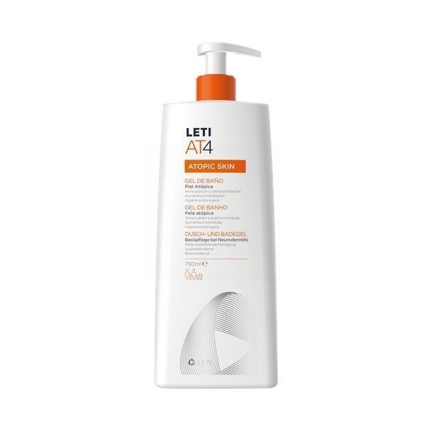 LetiAT4 Gel de Baño Atopic Skin 750ml