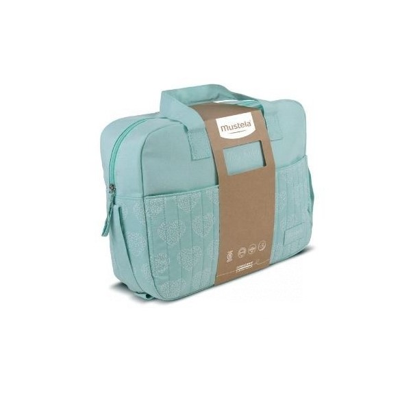 Mustela Bolsa Paseo Color Menta Pack Primeros Productos