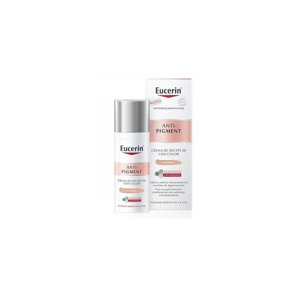 Eucerin Anti-Pigment Crema Día SPF-30 Tono Medo 50ml