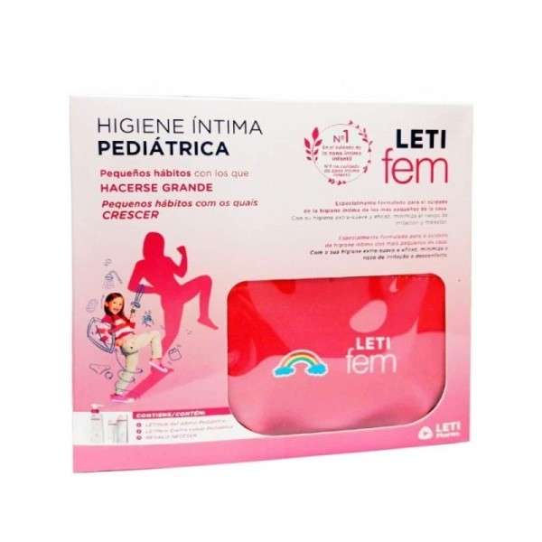 LetiFem Gel Íntimo Pediatric 150ml + Crema Vulvar 30ml