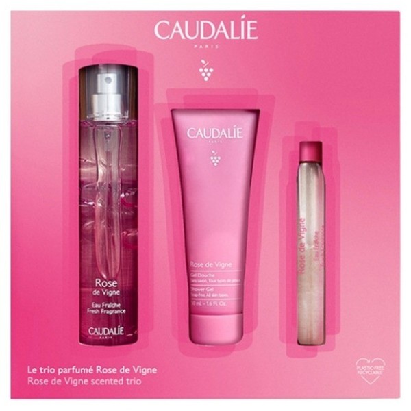 Caudalie Cofre Trío Parfumé Rose de Vigne