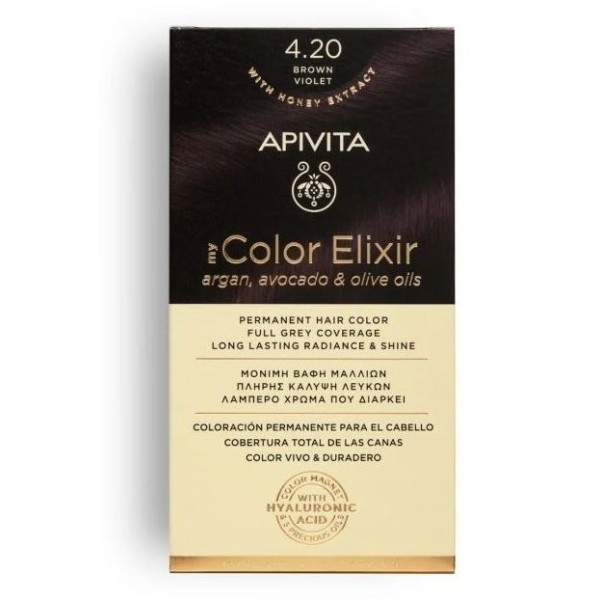 Apivita My Color Elixir 4.20 Castaño VIoleta