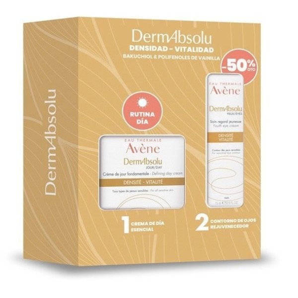 Avéne DermAbsolu Pack Rutina Crema de Día 40ml + Contorno de Ojos 15ml