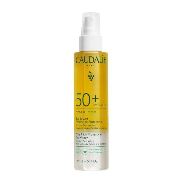 Caudalie Vinosun Agua Solar Protección Solar Alta SPF50+ 150ml