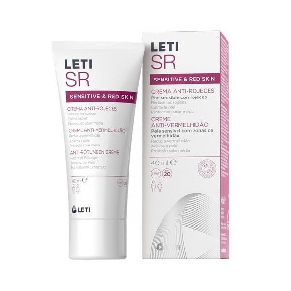 LetiSr Crema Anti-Rojeces SPF20+ 40ml