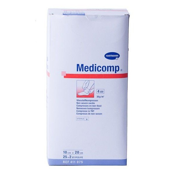 Hartmann Medicomp Compresa Estéril 10x20cm 25 Sobres