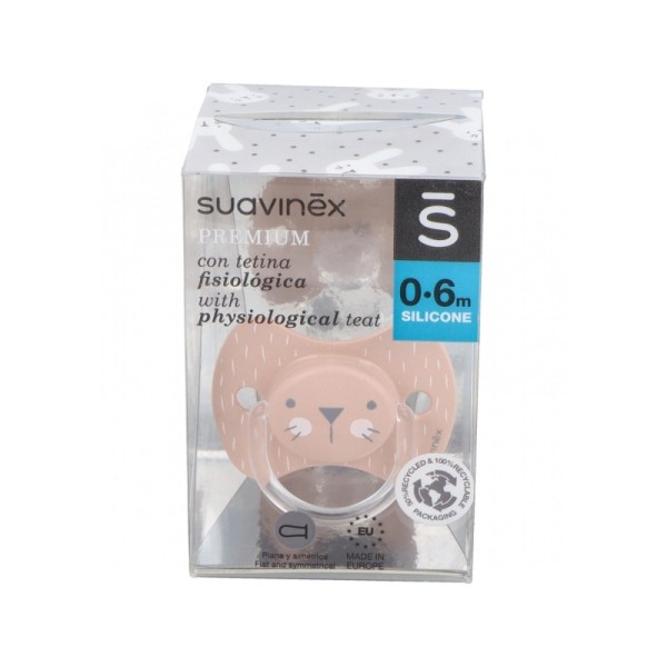 Chupete Suavinex Silicona Fisiológica Premium 0 - 4