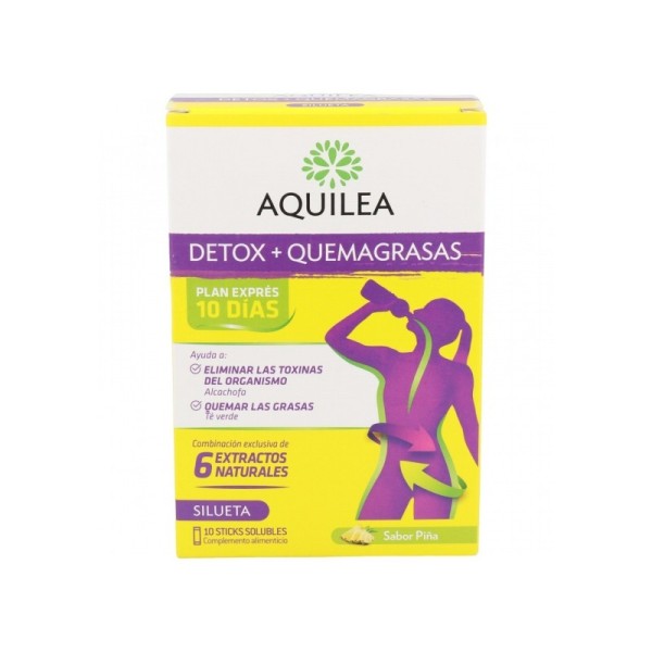 Aquilea Detox+Quemagrasas 10 sticks