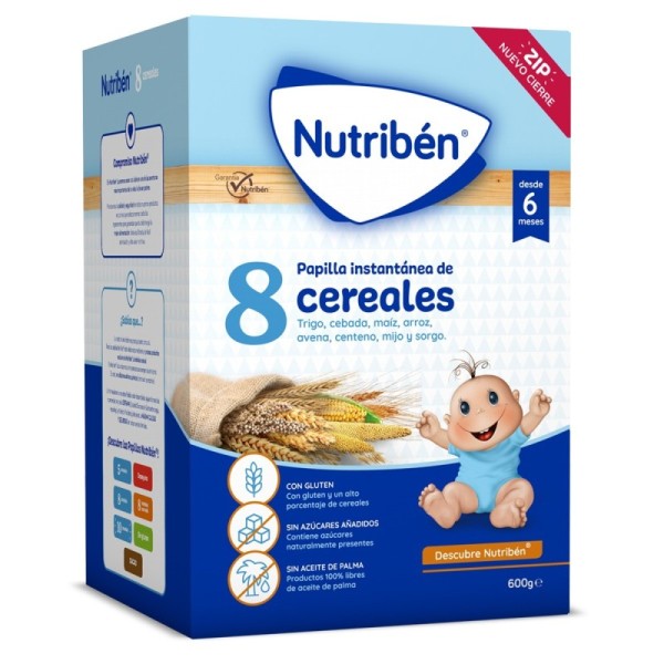 Nutribén 8 Cereales 600 gr