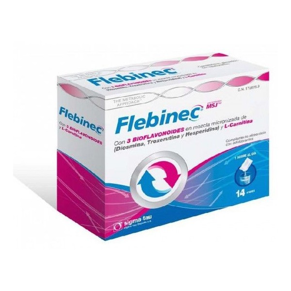 Flebinec 14 Sobres 4gr