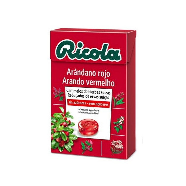 Ricola Caramelos Arándano Sin Azúcar 50 gr