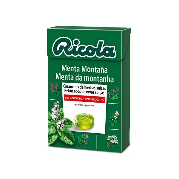 Ricola Caramelos Menta Montaña Sin Azúcar 50 gr