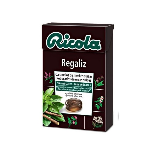 Ricola Caramelos Regaliz Sin Azúcar 50 gr