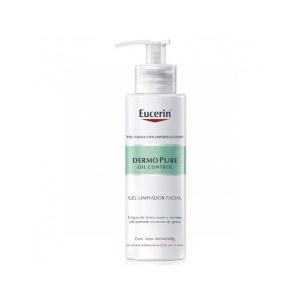 Eucerin Dermopure Oil Control Gel Limpiador Facial 400 ml