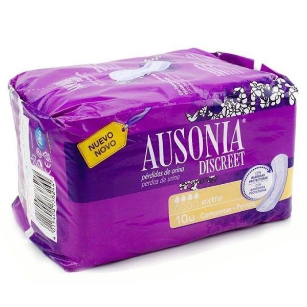 Ausonia Discreet Extra 10 Uds