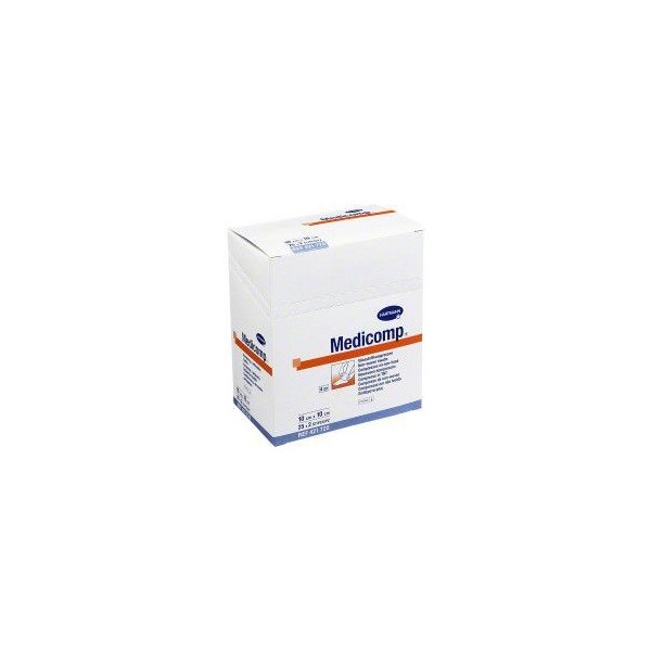 Hartmann Medicomp Compresas Non Woven 10x10cm 25 Sobres