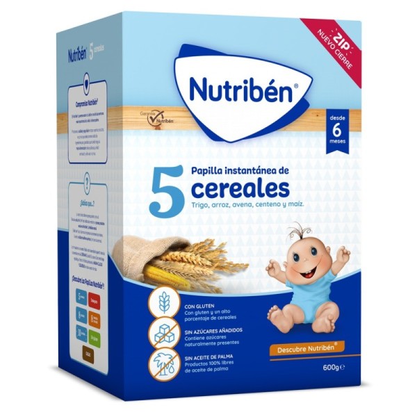 Nutribén 5 Cereales 600gr