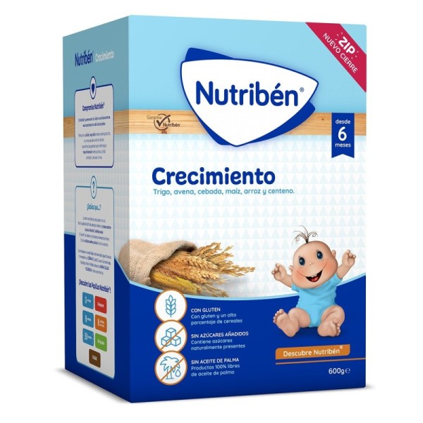 Nutribén Papilla Crecimiento 600 gr