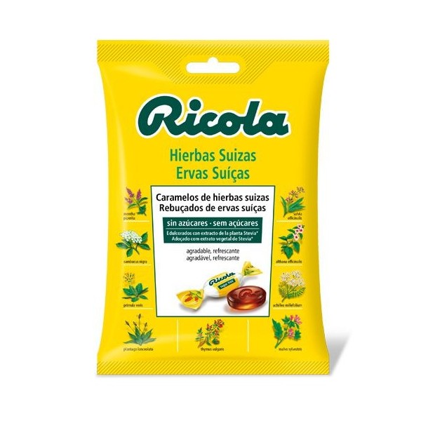 Ricola Caramelos Hierbas Suizas con Estevia 70 gr