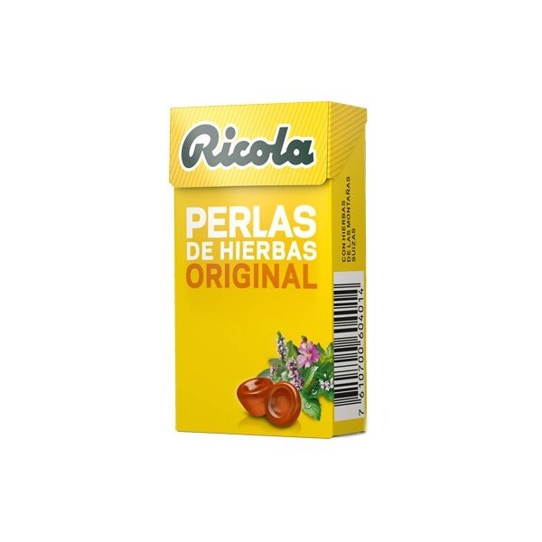 Ricola Perlas Hierbas Suizas 25 gr