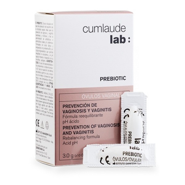 Cumlaude Lab Prebiotic Óvulos Vaginales 10 uds