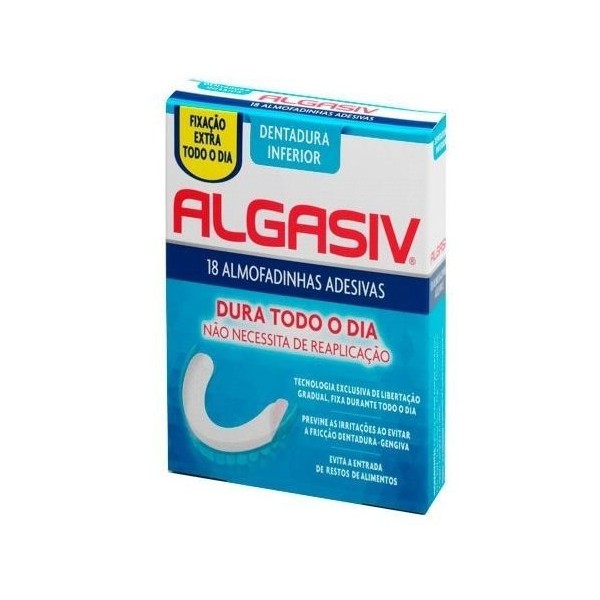 Algasiv Dentadura Inferior 18u