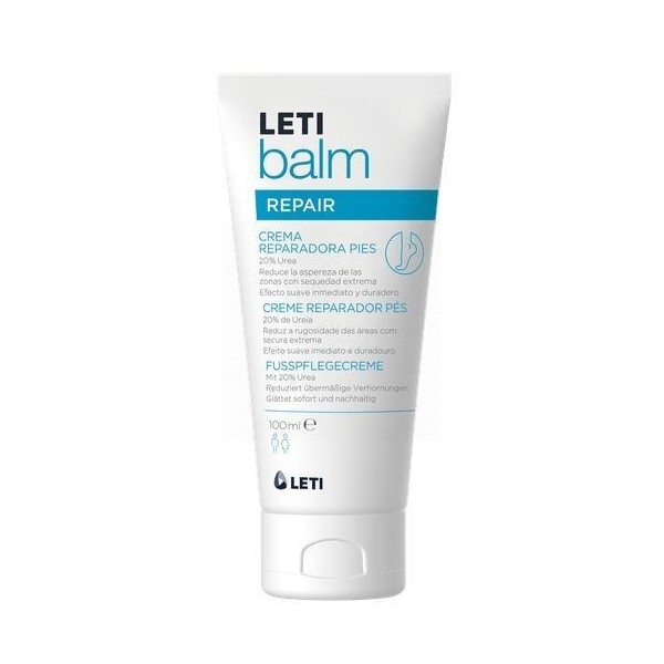 LetiBalm Crema Reparadora Pies 100ml