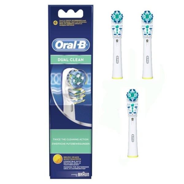 Oral-b Cepillo Dual Clean Recambio 3uds