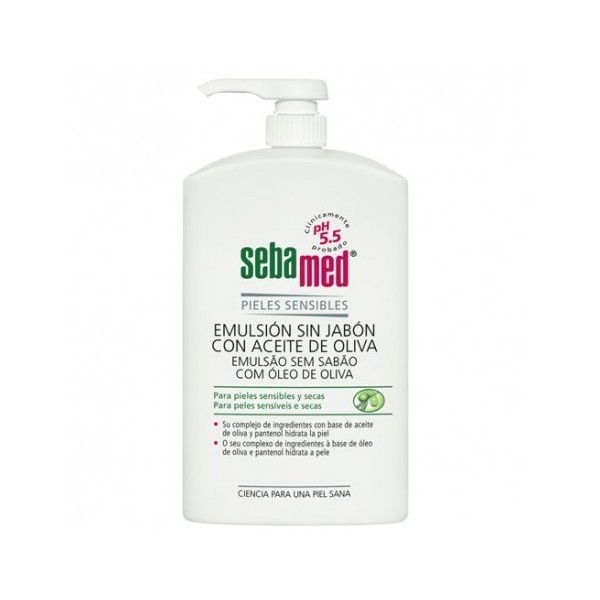 Sebamed Emulsion sin Jabon con Aceite de Oliva 1l