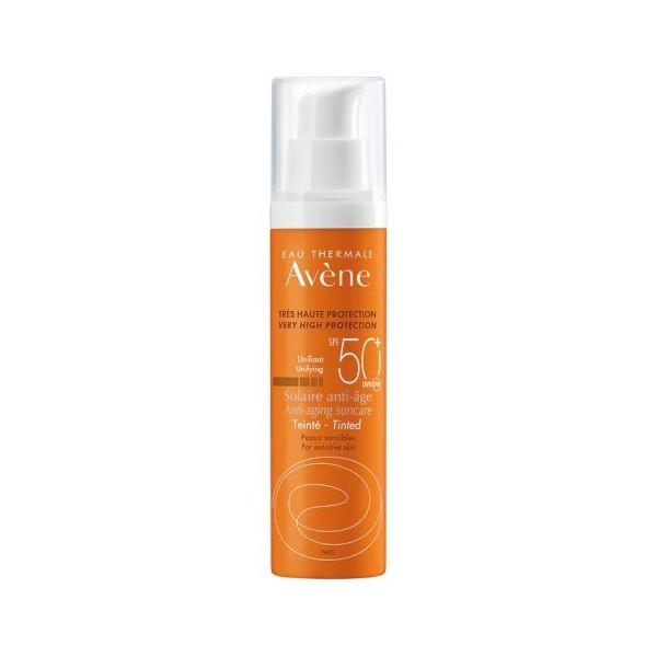 Avene Solar Anti-Edad con Color SPF 50+ 50ml