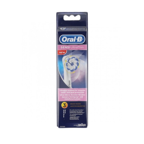 Oral B Sensitive Recambio Cepillo Eléctrico 3uds