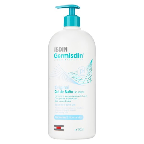 Isdin Germisdin Gel de Baño sin Jabón Higiene Corporal 1000ml