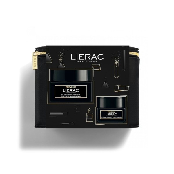 Lierac Cofre Premium Sedosa Crema de Dia + Contorno de ojos y Neceser de Regalo