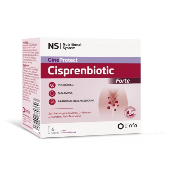 NS Gineprotect Cispren Biotic Forte 6 Sobres