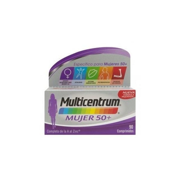 Multicentrum Mujer 50 + 90 Comprimidos