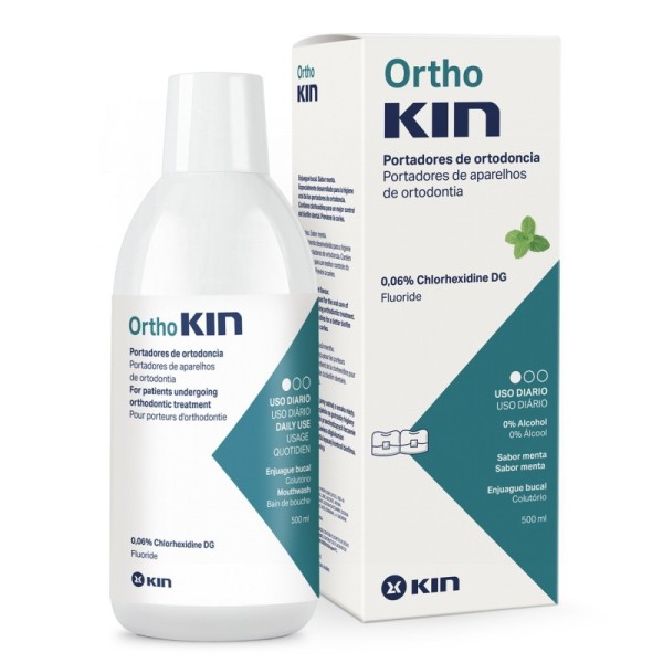 Orthokin Menta Enjuague Bucal 500ml