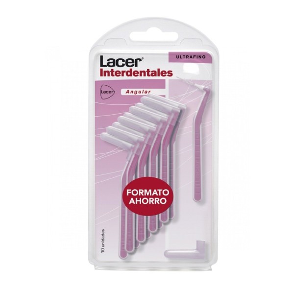 Lacer Interdental Angular Ultrafino 10uds