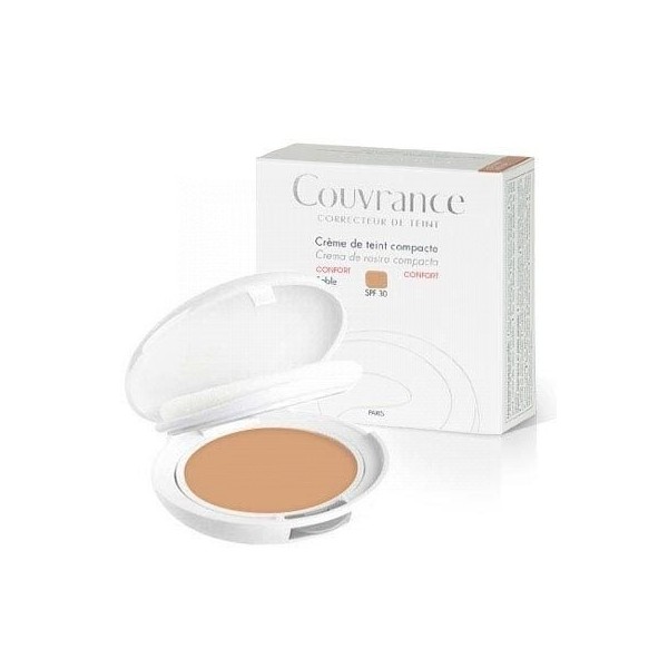 Avene Couvrance Crema de Rostro Compacta SPF-30 Color Mate Beige 10g