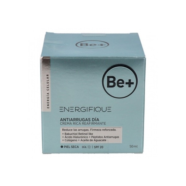 Be+ Energifique Antiarrugas Día Reafirmante Piel Seca 50ml