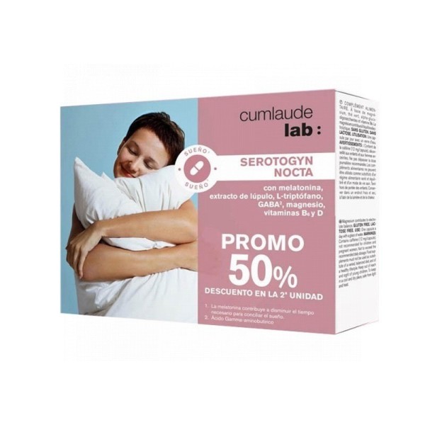 Cumlaude Lab Serotogyn Nocta Pack 2 X 30 Capsulas