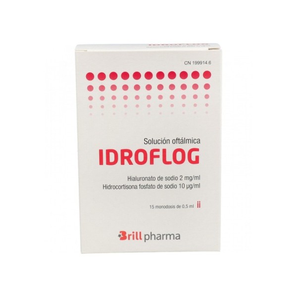 Idroflog Solución Oftálmica 0,5ml 15uds