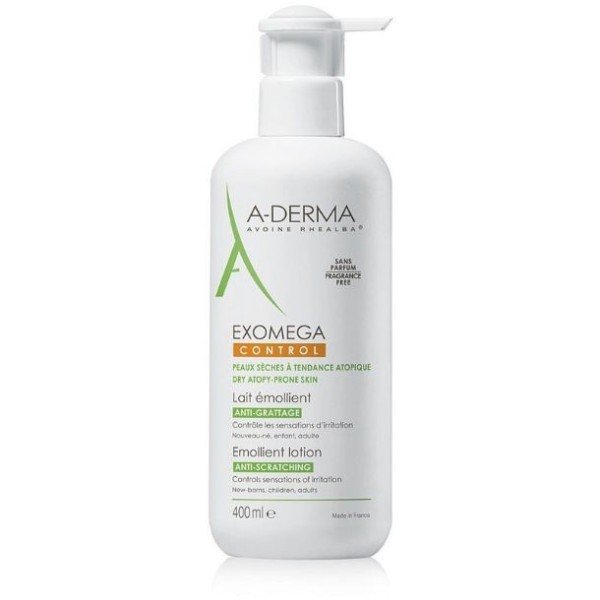 A-Derma Exomega Control Leche Emoliente 400 ml