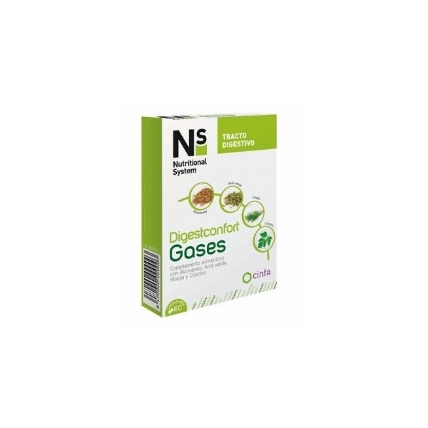 Cinfa NS Digestconfort Gases 60comprimidos