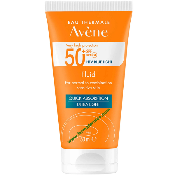 Avene Fluido Ultraligero SPF 50+ 50 ML