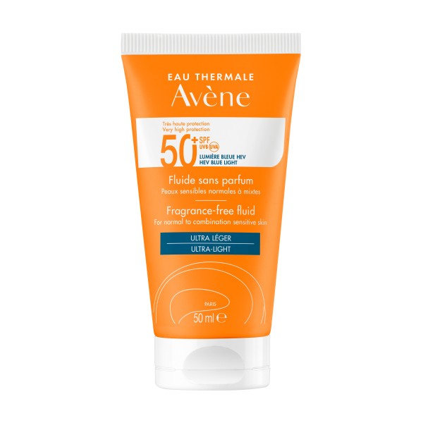 Avene SPF 50+ Fluido Muy Alta Protección Sin Perfume 50 ml