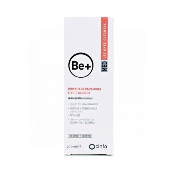 Be+ Med Pomada Reparadora Efecto Barrera 100ml