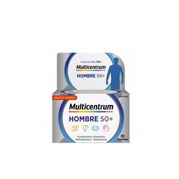 Multicentrum Hombre 50+ 90 Comprimidos