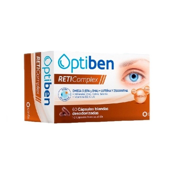 Cinfa Optiben Reticomplex 60 capsulas blandas