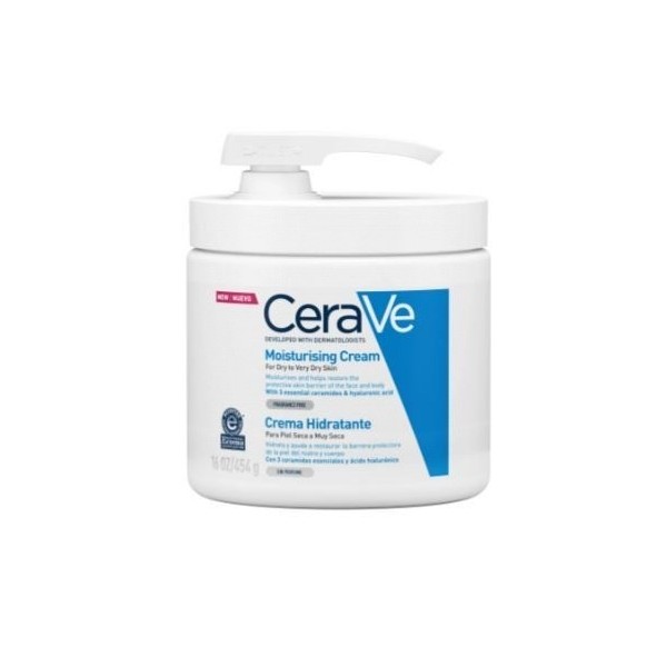 Cerave Crema Hidratante con Pompa 340gr